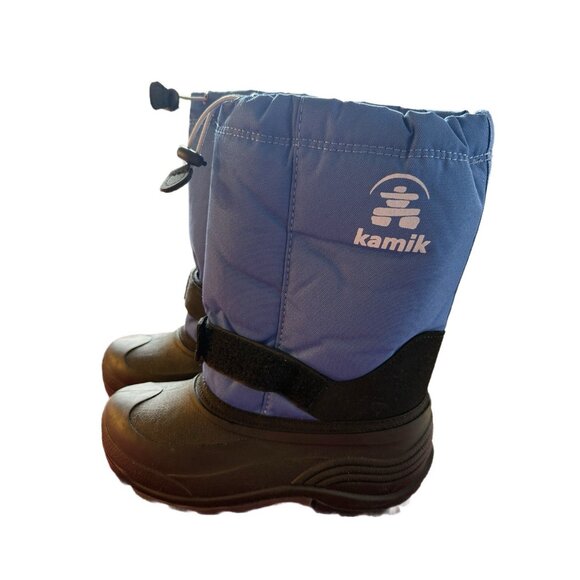 Kamik Insulated Snow Boots Waterproof Youth Size 6 - Picture 2 of 6